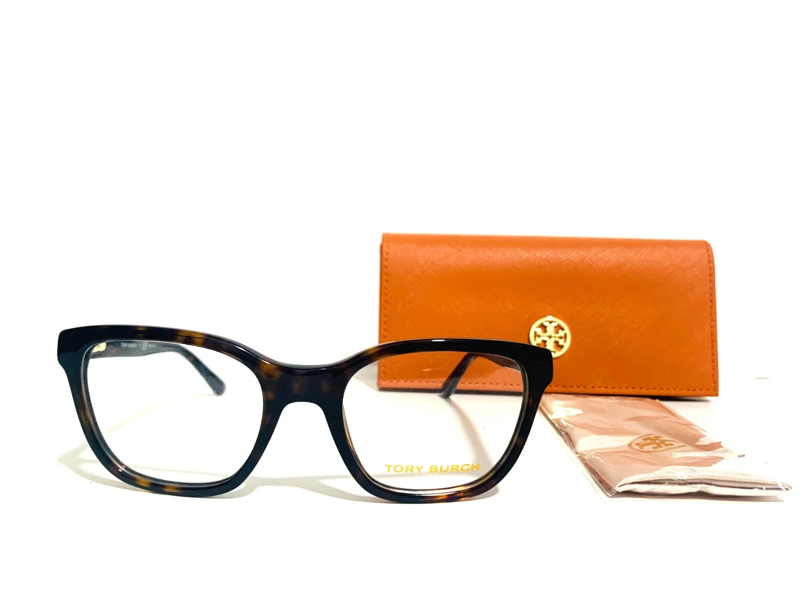 NEW TORY BURCH TY 2074 1653 BLACK GOLD AUTHENTIC FRAMES EYEGLASSES 51-17 3