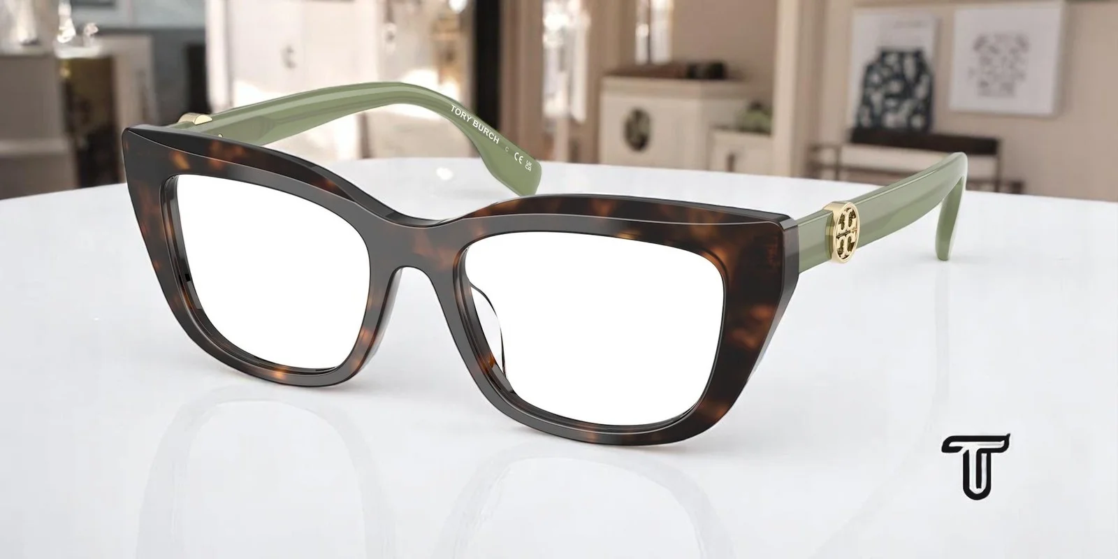 TORY BURCH TY2158U 1964 Dark Tortoise Demo Lens 51 mm Women